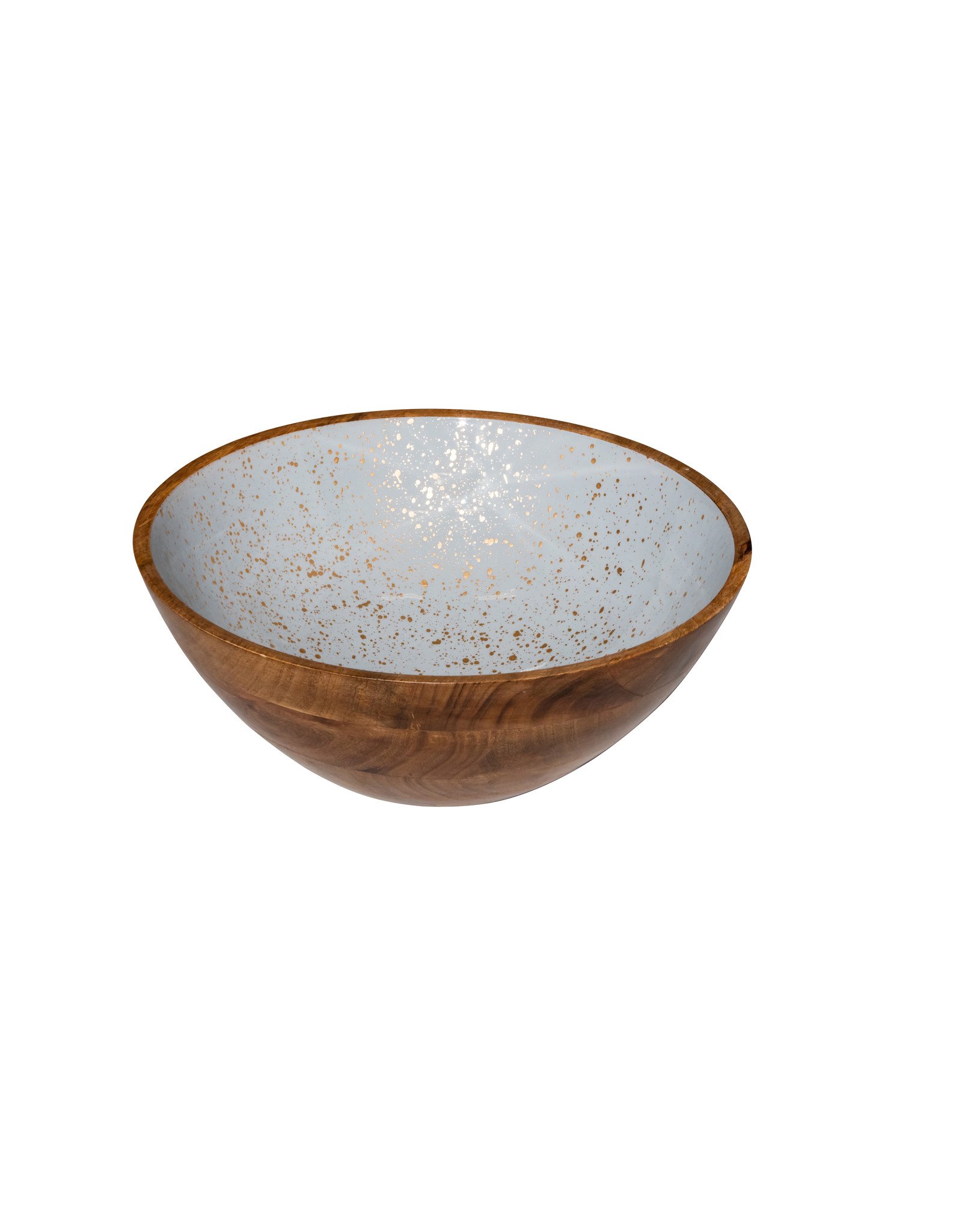 Stylepoint Wooden Bowl grey  30x10 cm 3,6L