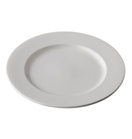 Stylepoint Q Fine China rimmed plate 28 cm