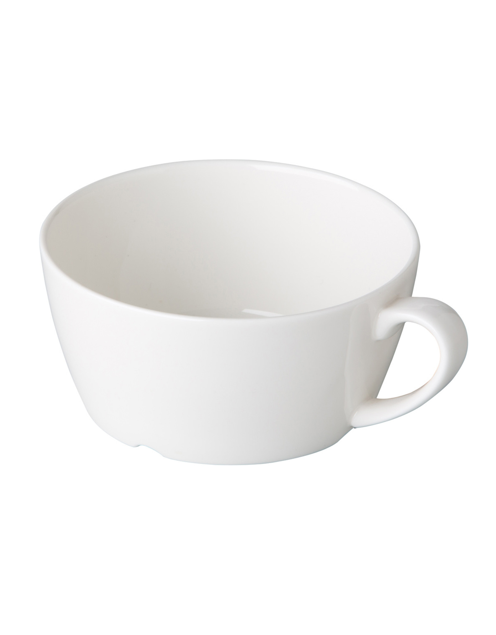 Stylepoint Q Fine China soup bowl with one handle 300 ml