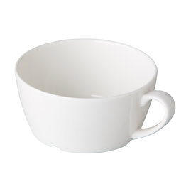 Stylepoint Q Fine China soup bowl with one handle 300 ml