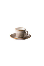 Stylepoint Jersey espresso saucer stackable grey 13cm