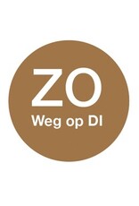 Stylepoint Afwasb. sticker 'zo weg op di' 19 mm 500/rol