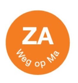 Stylepoint Permanent sticker 'za weg op ma' 19 mm 1000/roll