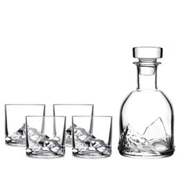 Liiton LIITON Everest Set, Decanter 1L + 4x glass 270ml, giftbox