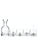 Liiton LIITON The Peaks Set, Decanter 1L + 4x Peaks glass, giftbox