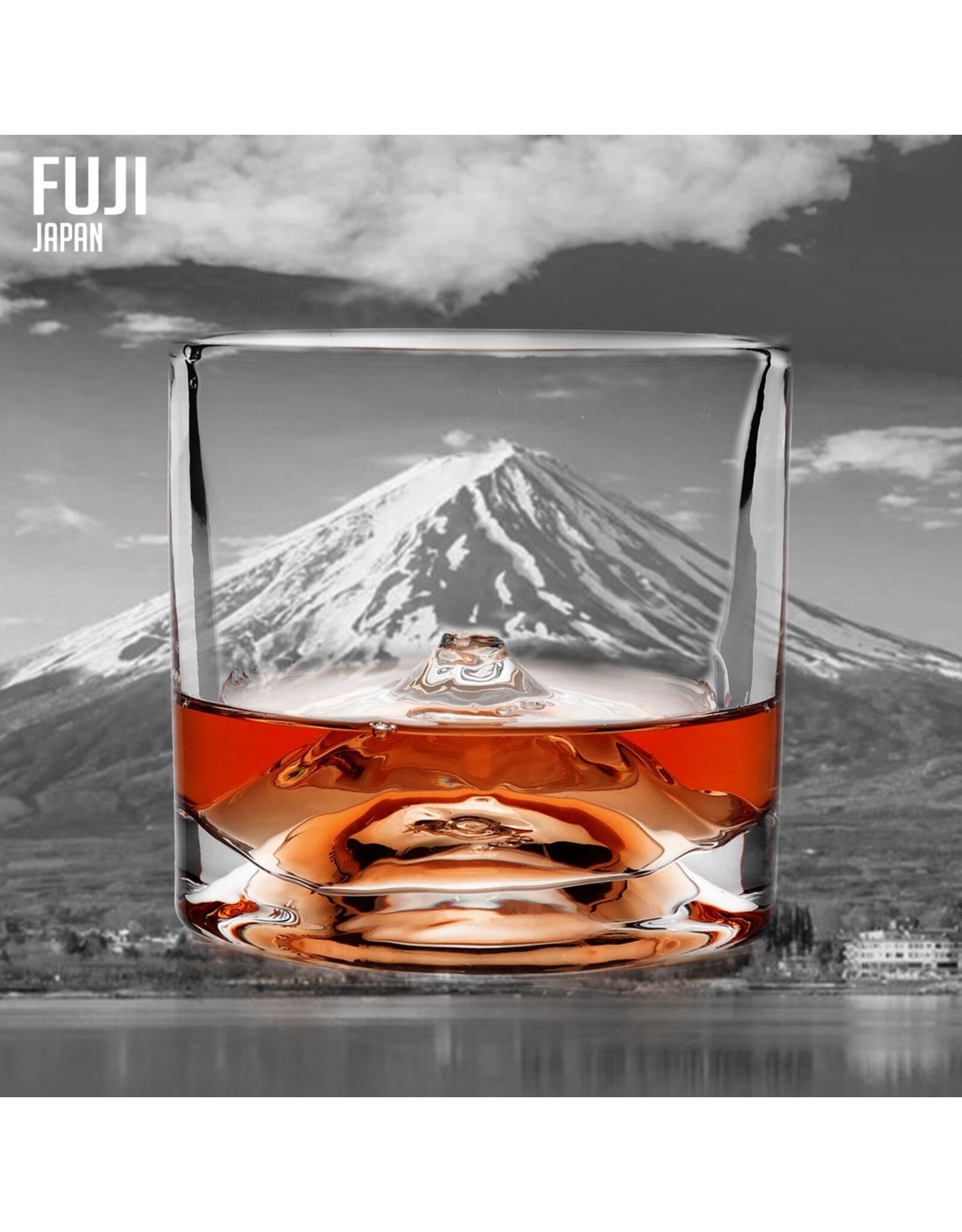 Liiton LIITON Mount Fuji Glass 260ml, 2-pack, giftbox