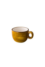 Stylepoint Jersey koffiekop stapelbaar geel 160ml