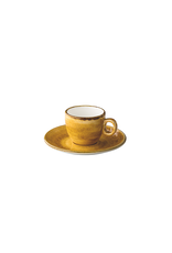 Stylepoint Jersey espresso saucer stackable yellow 13cm