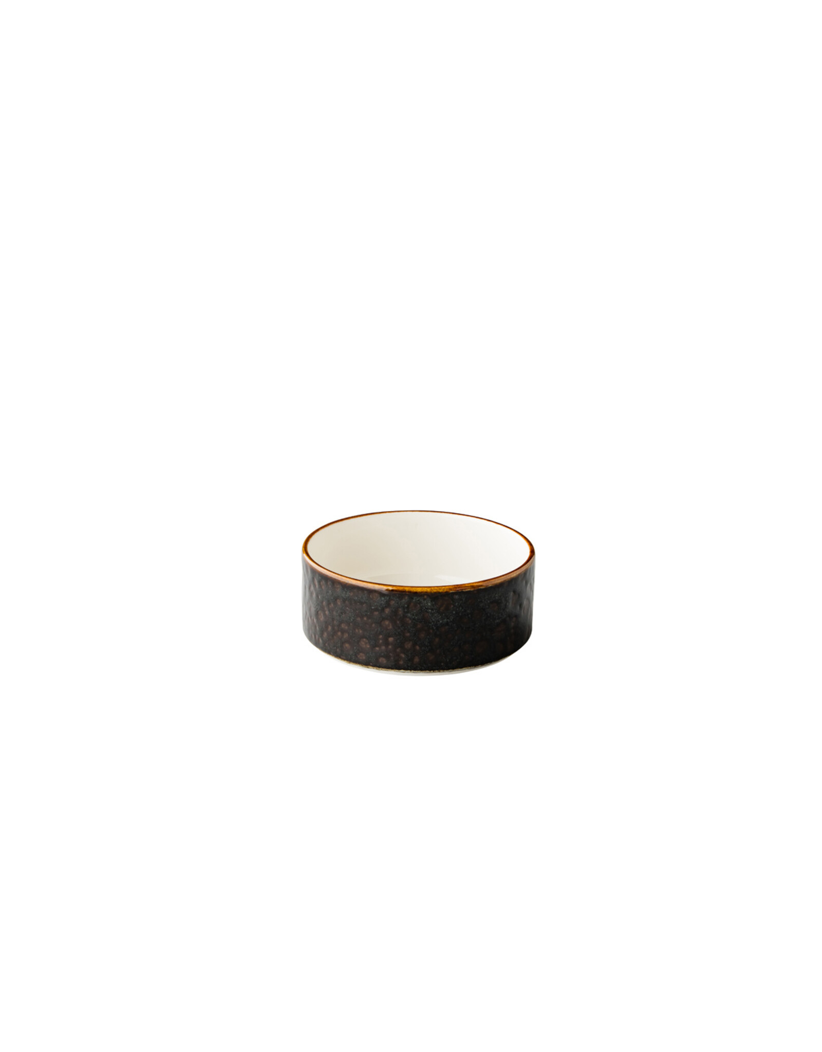 Stylepoint Jersey bowl raised edge stackable brown 12,8 cm 450ml