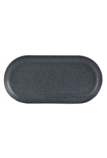 Stylepoint Smal ovaal bord Seasons Graphite 30x15cm - ALLEEN OP BESTELLING