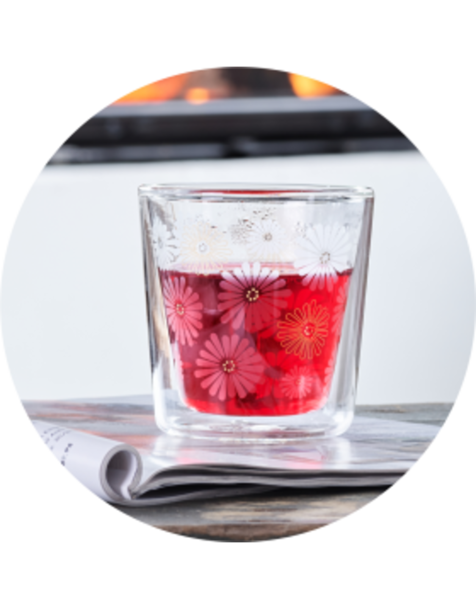 Eigenart Tea cup Lyn Amami double-walled temperature-resistant borosilicate glass 250 ml