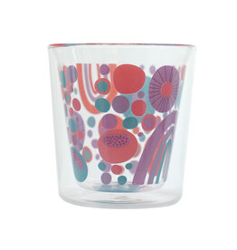 Eigenart Tea cup Lyn Cheerful double-walled borosilicate glass 250 ml