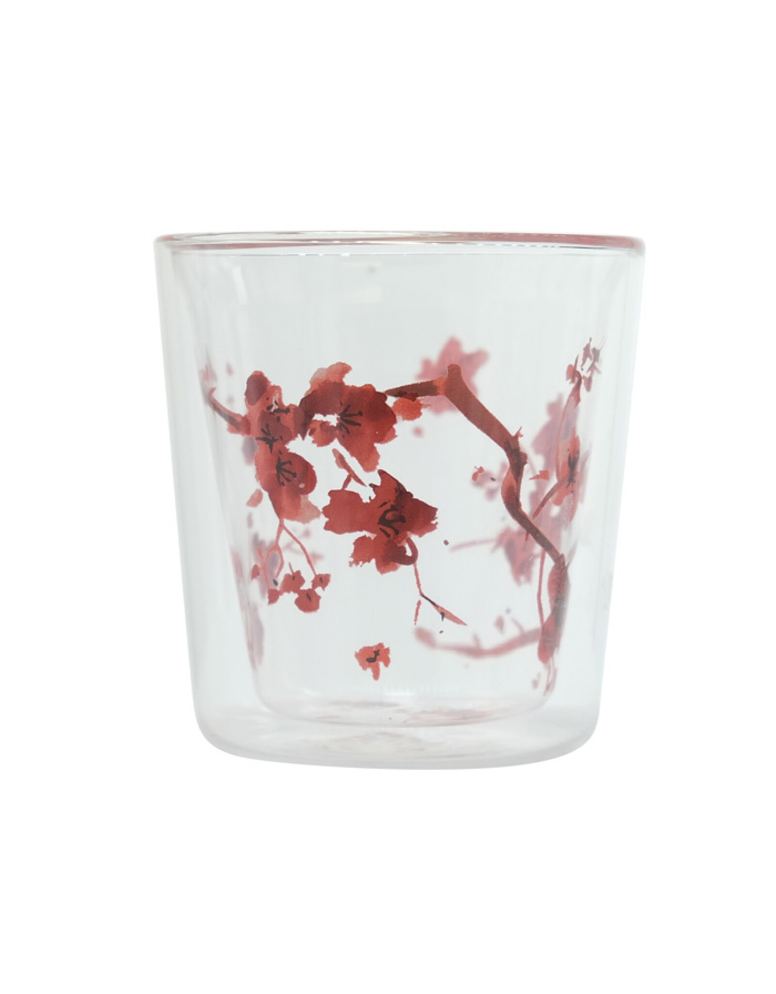 Eigenart Theeglas Lyn Cherry Blossom dubbelwandig  temperatuur-resistent borosilicaat glas 250 ml