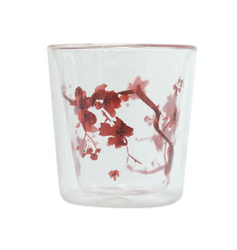 Eigenart Tea cup Lyn Cherry Blossom double-walled borosilicate glass 250 ml