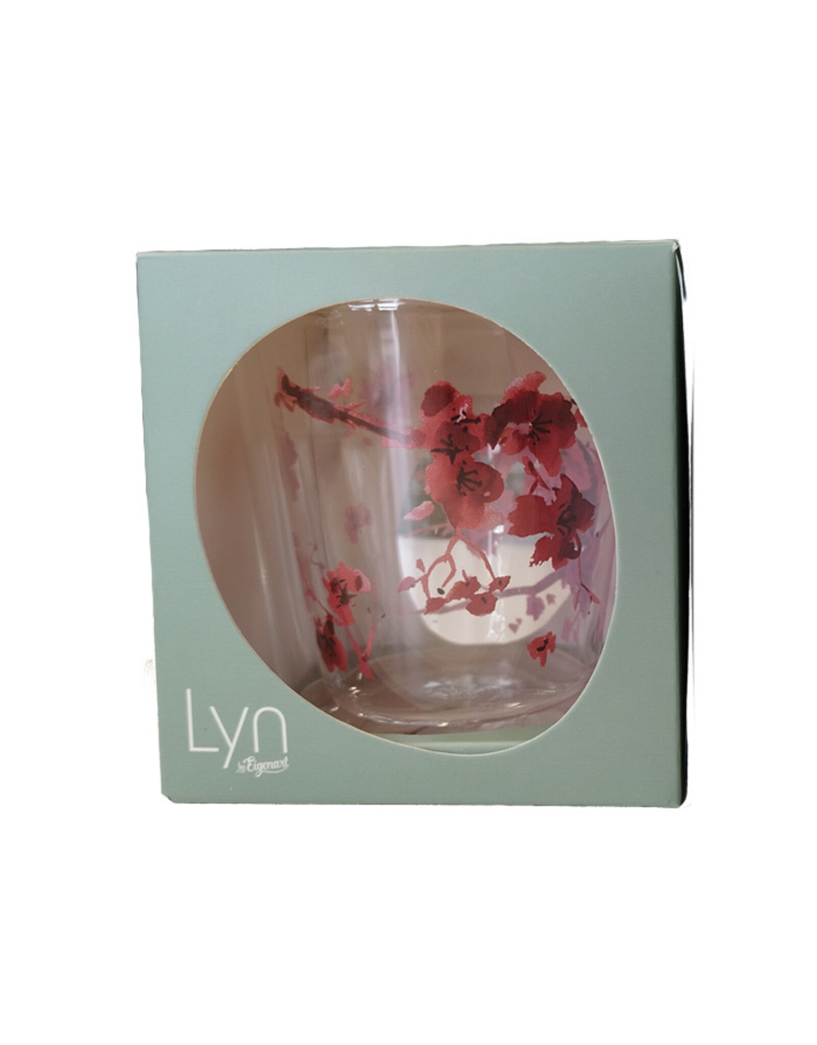 Eigenart Tea cup Lyn Cherry Blossom double-walled temperature-resistant borosilicate glass 250 ml