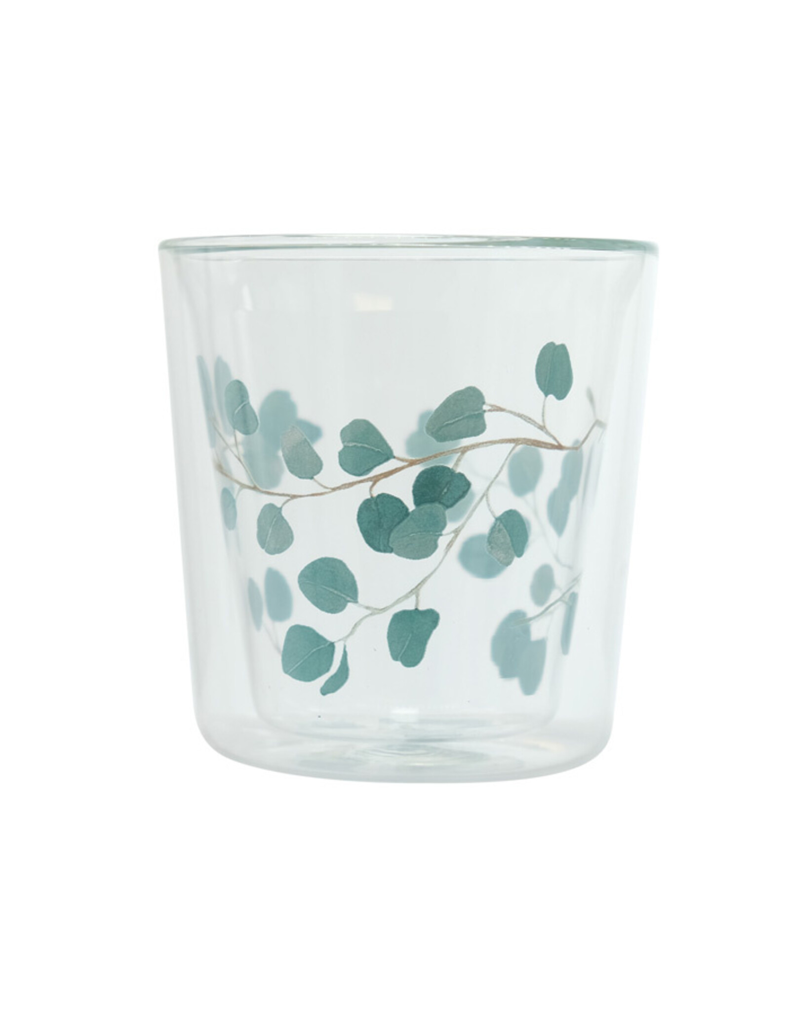 Eigenart Tea cup Lyn Eucalyptus double-walled temperature-resistant borosilicate glass 250 ml