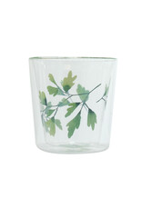 Eigenart Theeglas Lyn Gingko dubbelwandig  temperatuur-resistent borosilicaat glas 250 ml