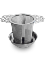 EDO Japan Inox theefilter voor mugs & cups met schoteltje