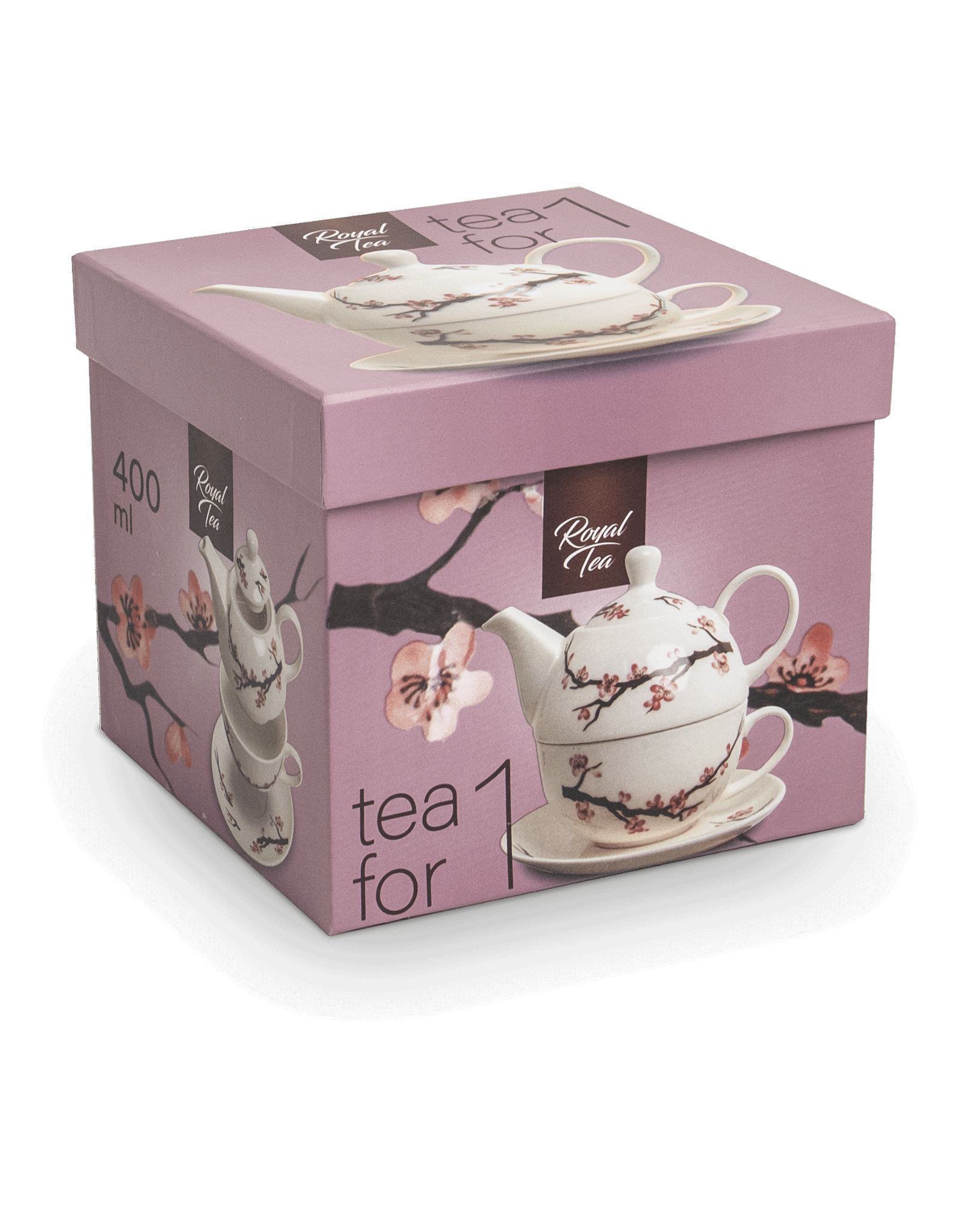 EDO Japan Tea for One set, Sakura, 300ml