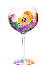Teaclassix Flora Gin/Cocktail Glass Wild Flowers, 650ml Teaclassix Flora Gin/Cocktail Glass Wild Flowers, 650ml
