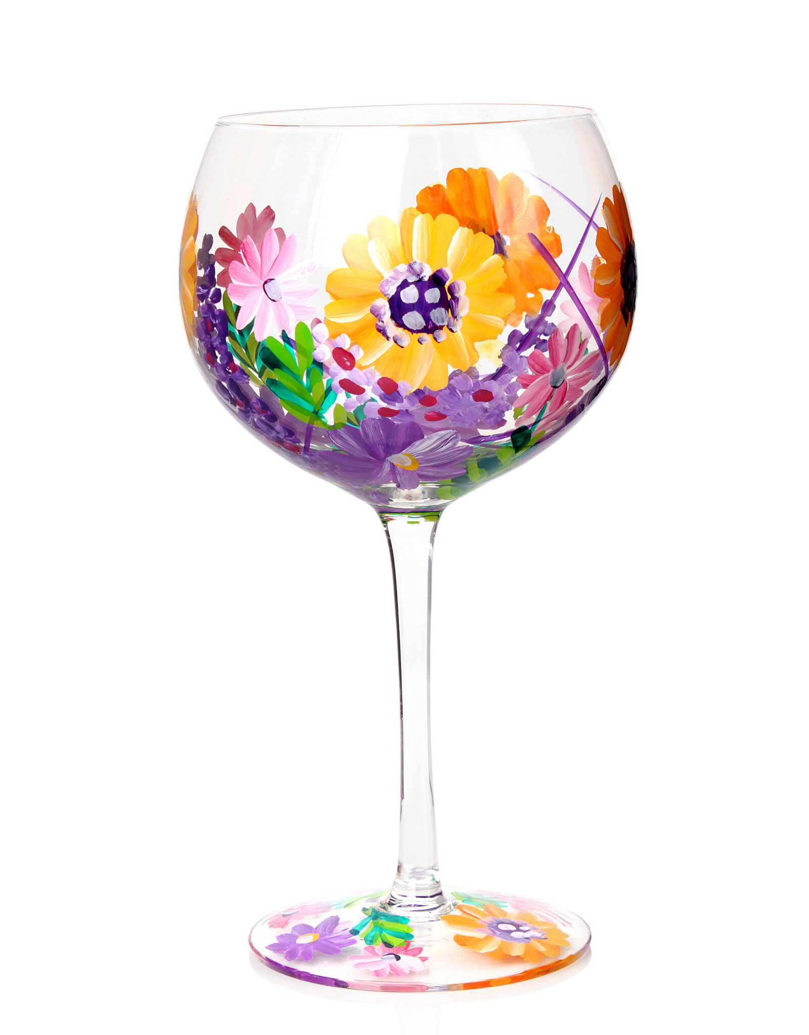 Teaclassix Flora Gin/Cocktail Glass Wild Flowers, 650ml
