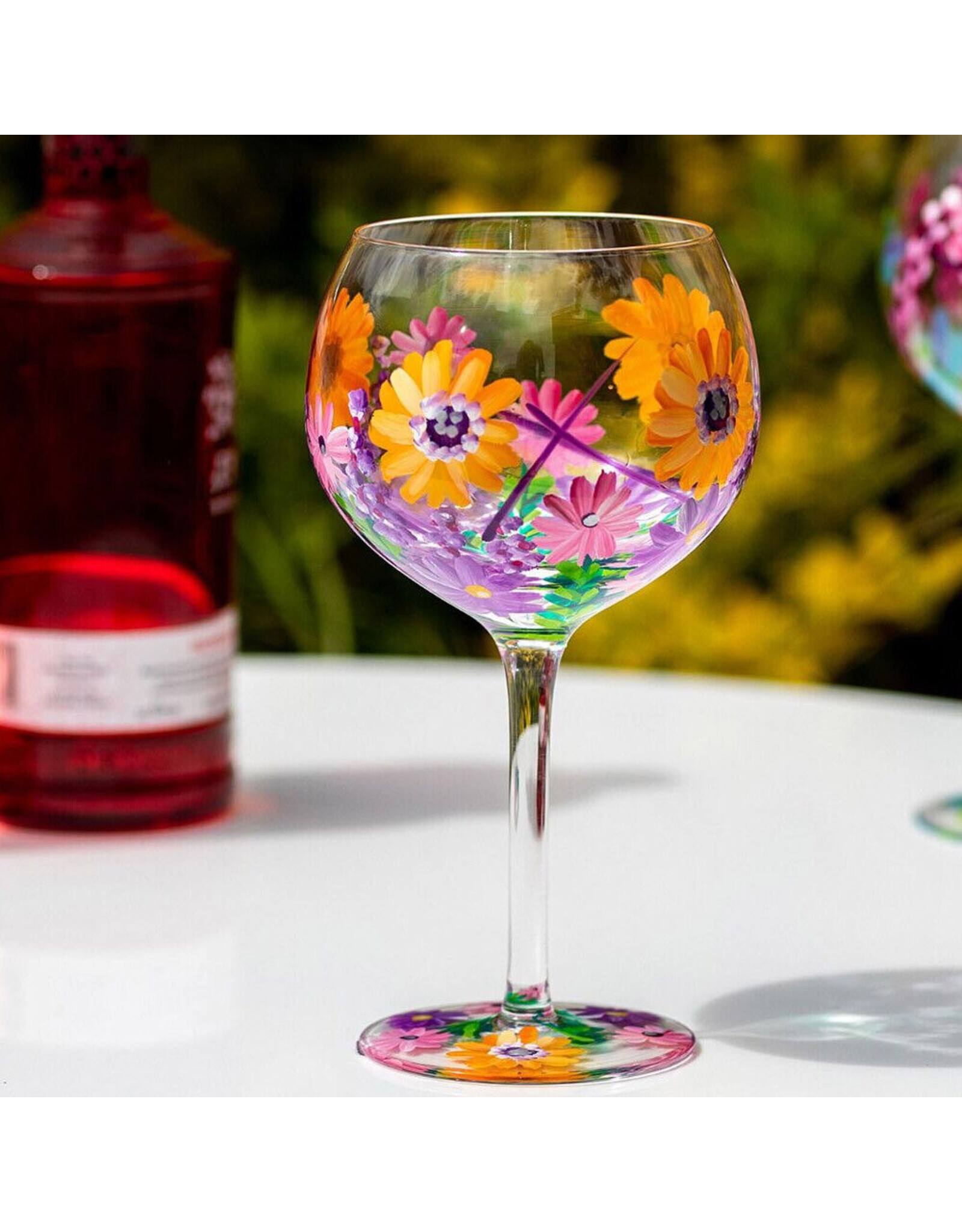 Teaclassix Flora Gin/Cocktail Glass Wild Flowers, 650ml