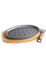 EDO Japan Grillpan Tipan set ovaal 27.5x18x1.5cm