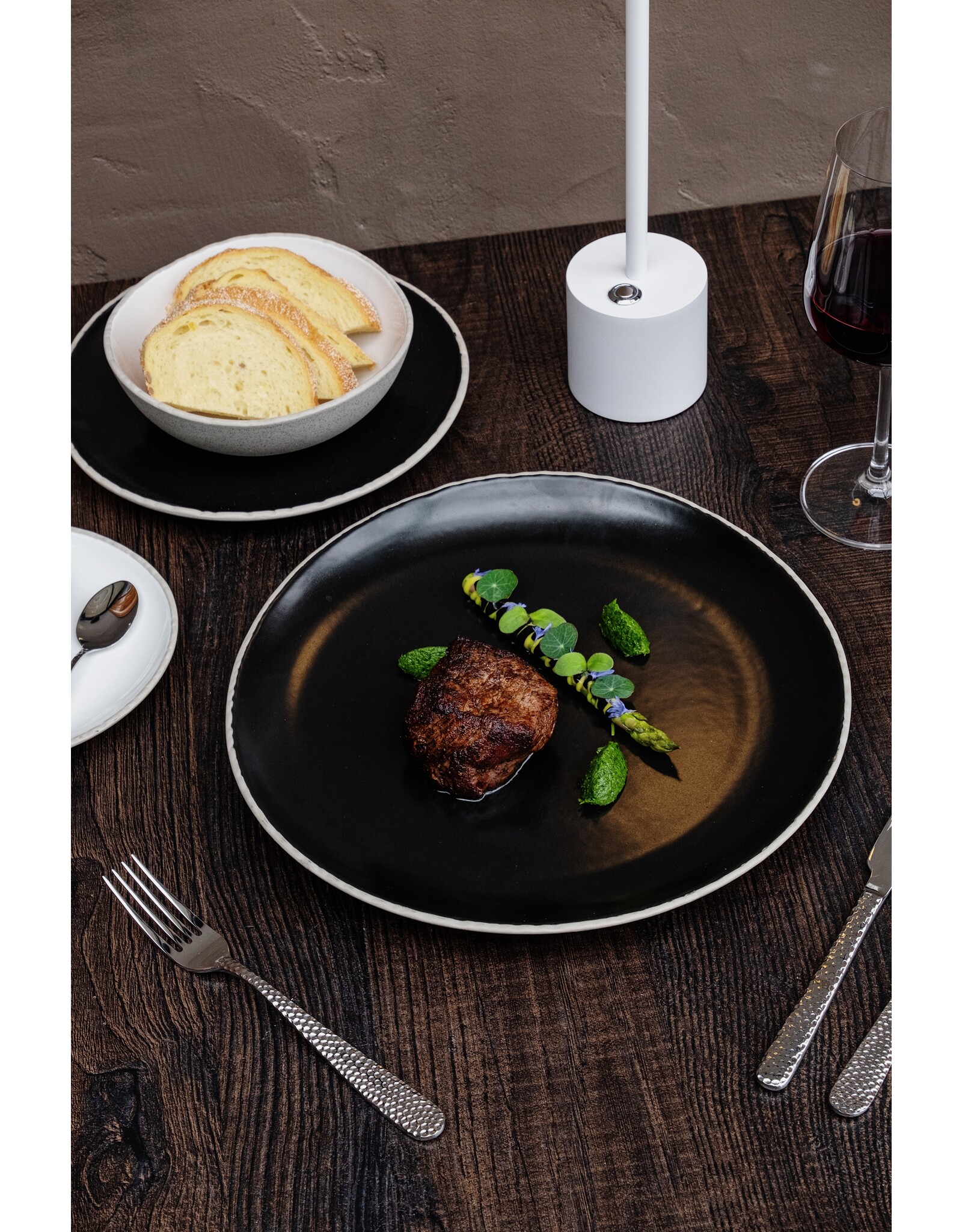 Stylepoint Natura Zwart Bord 22cm