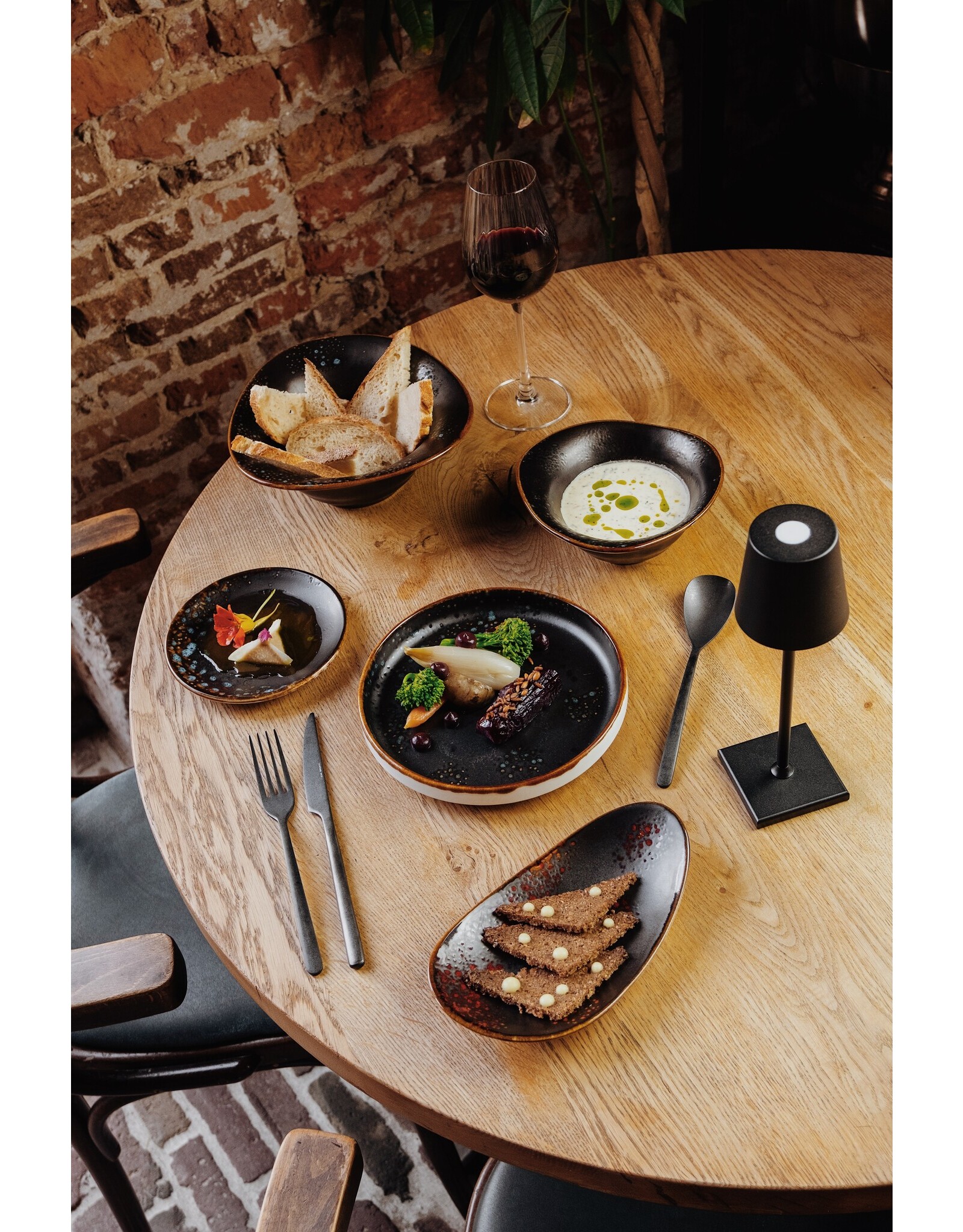 Stylepoint Amazone Wildflower Triangle Bowl 16.5x7cm 500ml