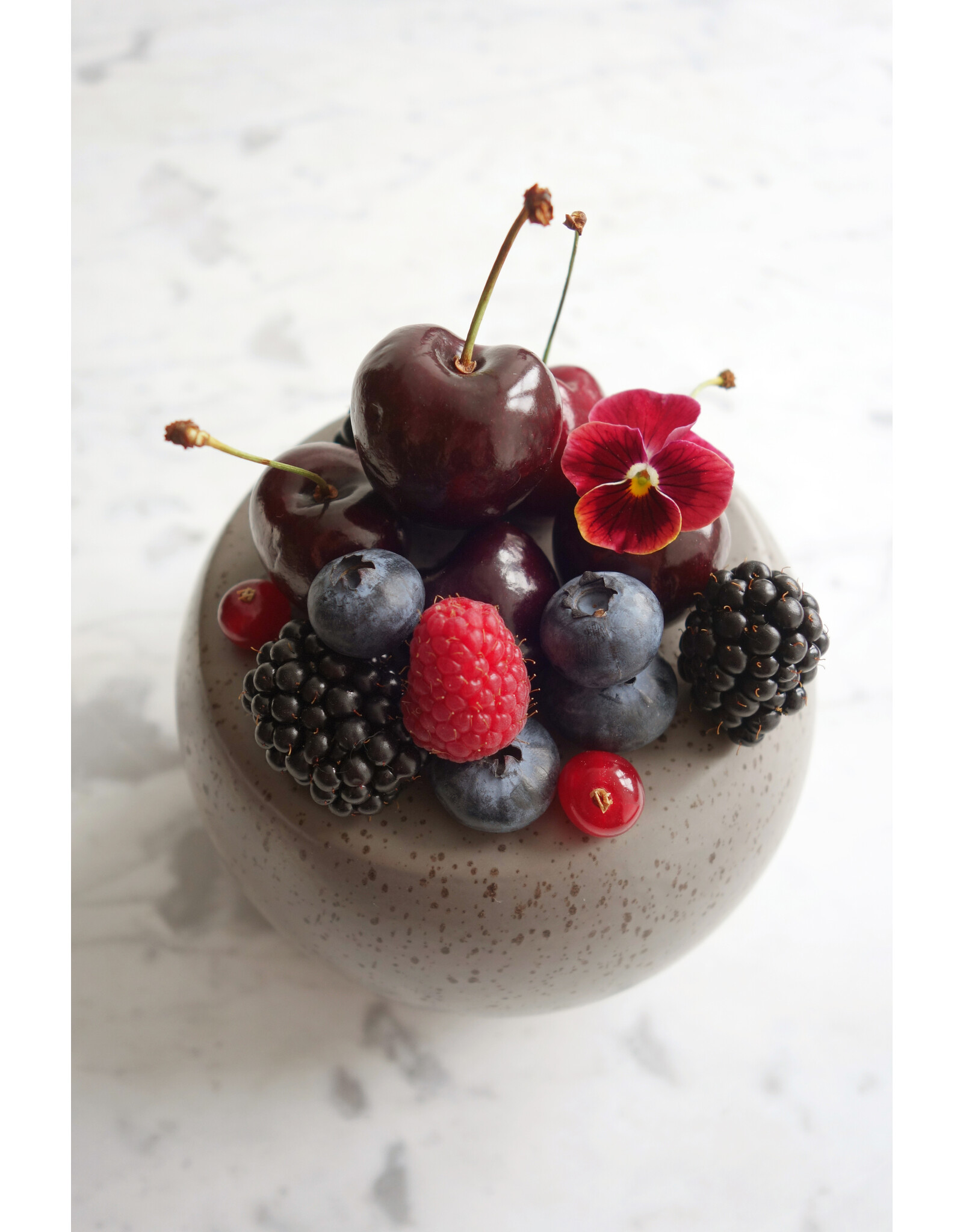 Stylepoint Presentatie Shape Bol L Grijs 13.5x13cm