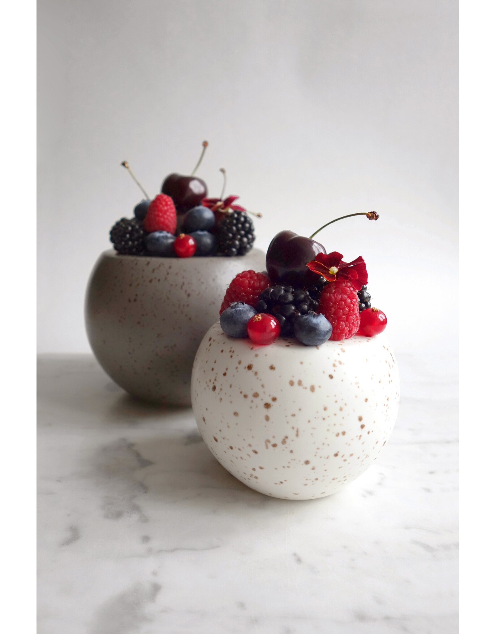 Stylepoint Presentatie Shape Bol L Grijs 13.5x13cm