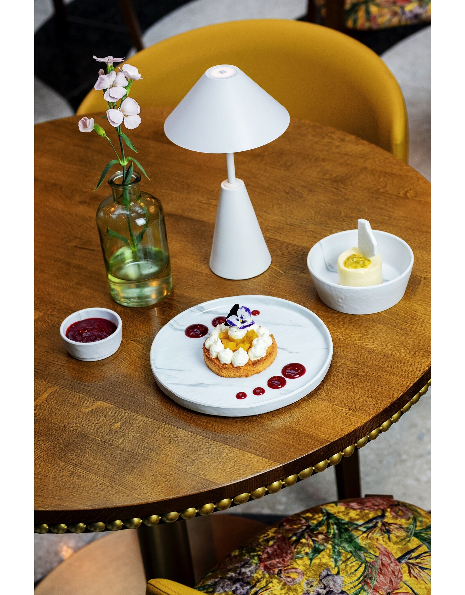 Stylepoint Marble, Melamine Rectangular Plate 36.9x18cm