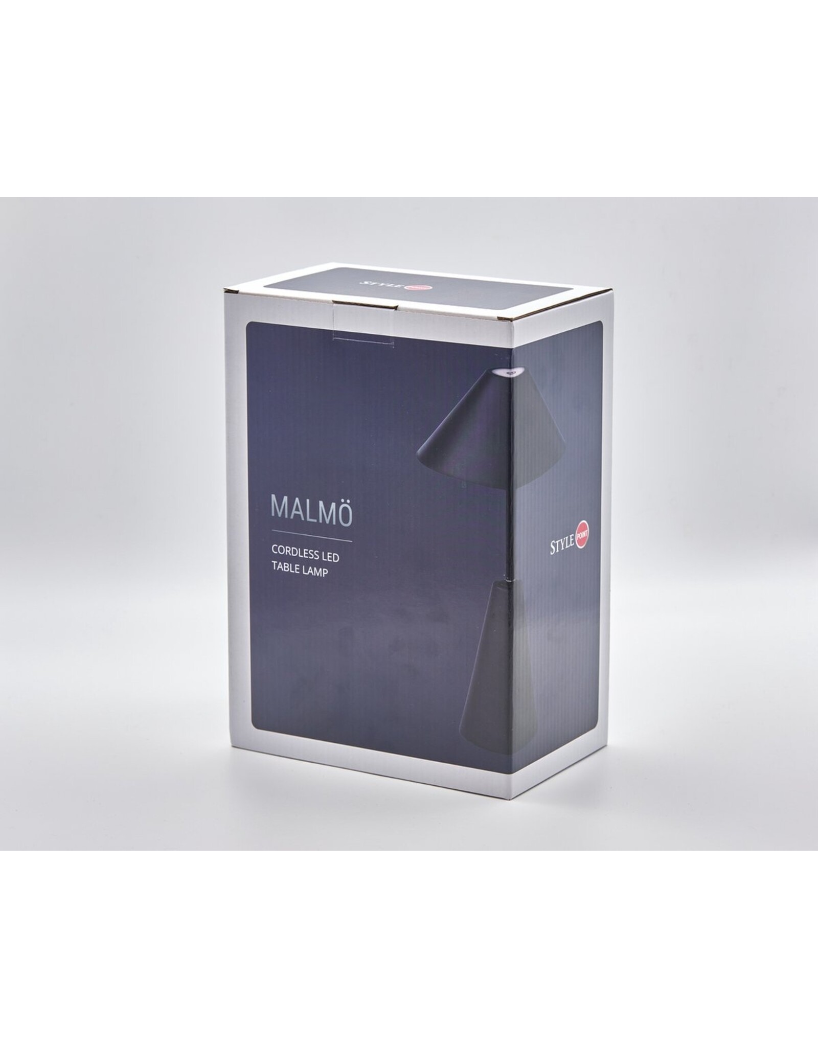 Stylepoint Malmö wireless LED table lamp black