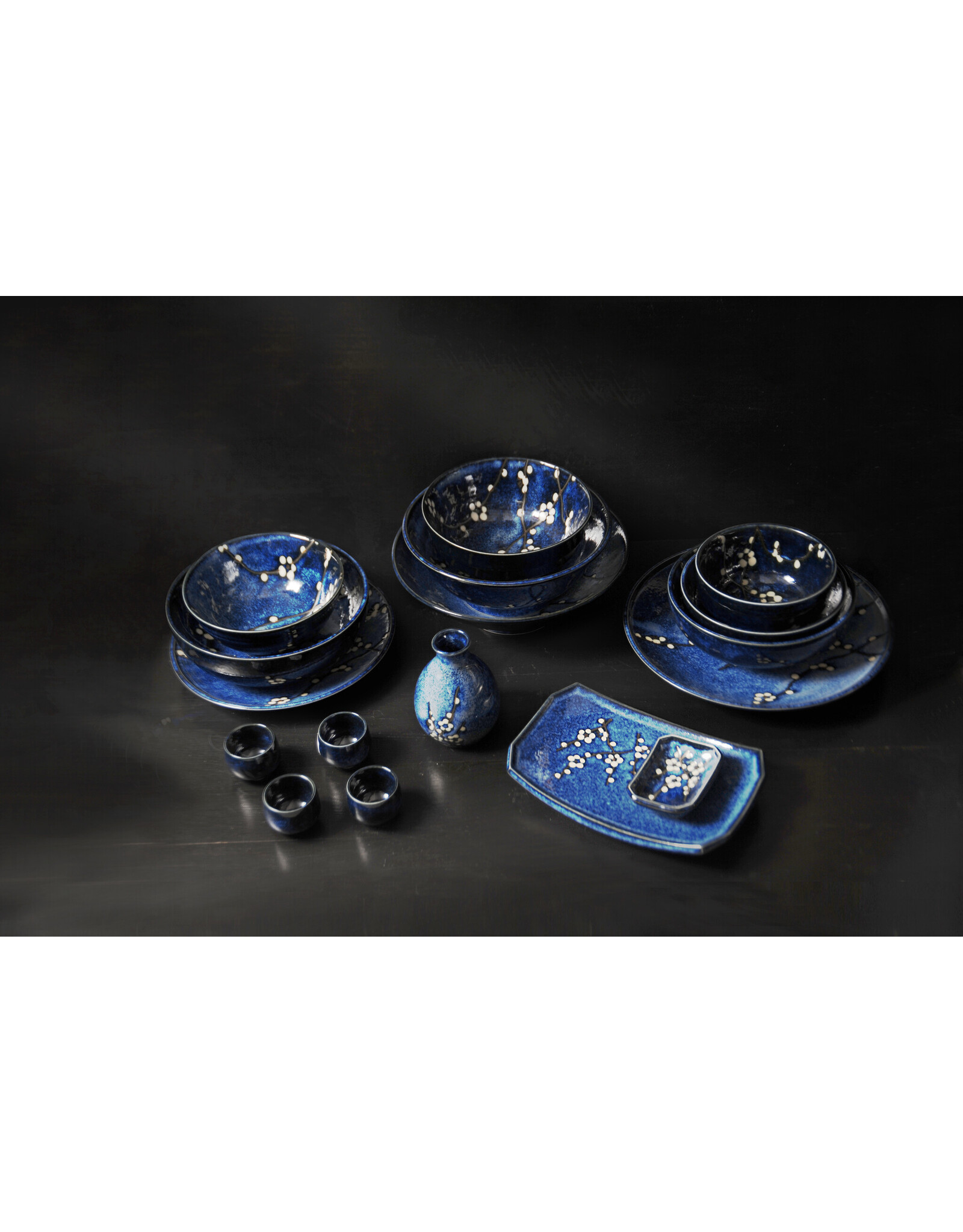 EDO Japan Bowl / Kom / Schaal 15.5cm H5cm Hanablue, Japan