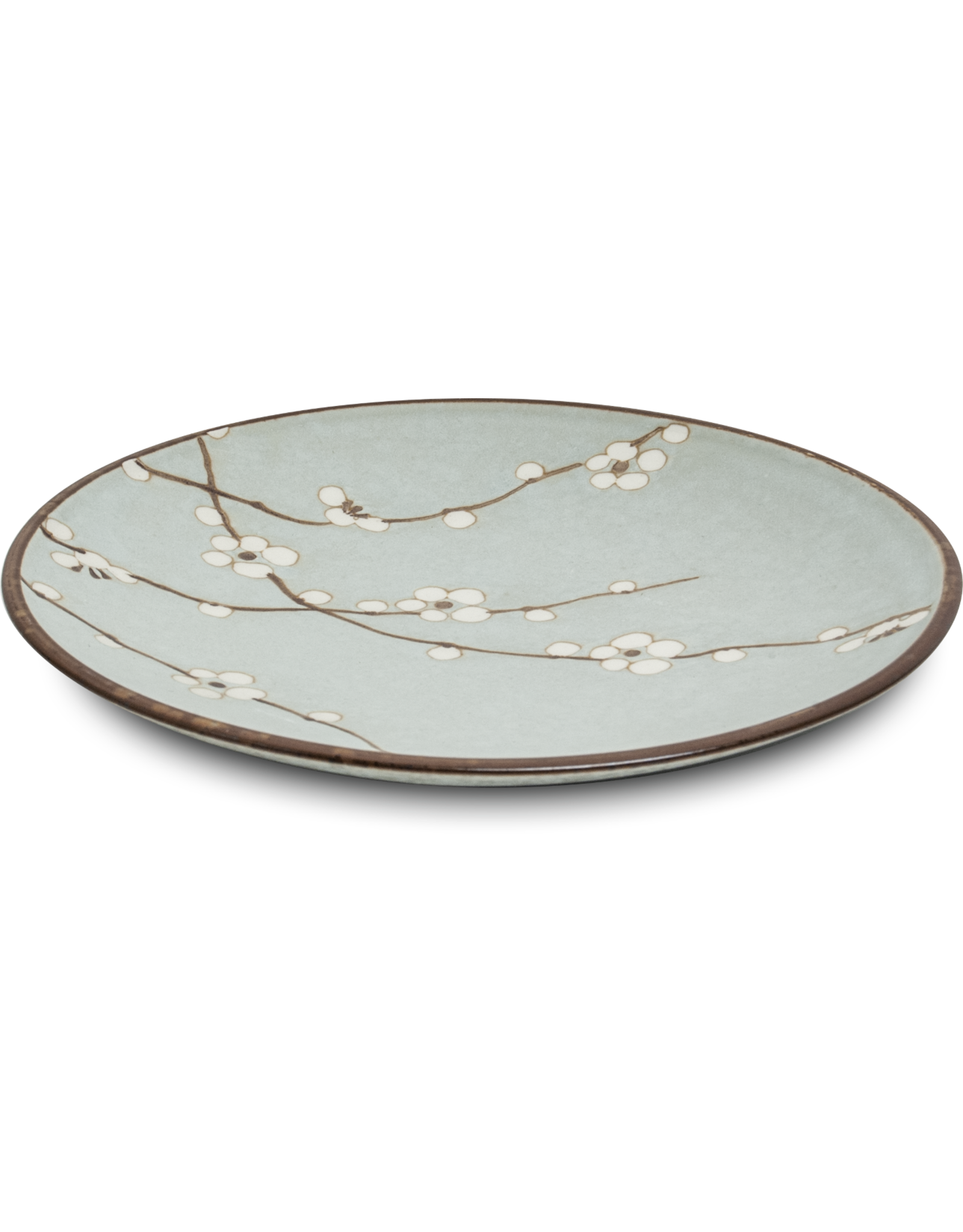 EDO Japan Bord 22,5cm H3cm Hanagreen, Japan