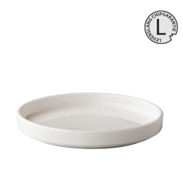 Stylepoint Q Performance Wit bord opstaande rand stapelbaar 25.4 cm
