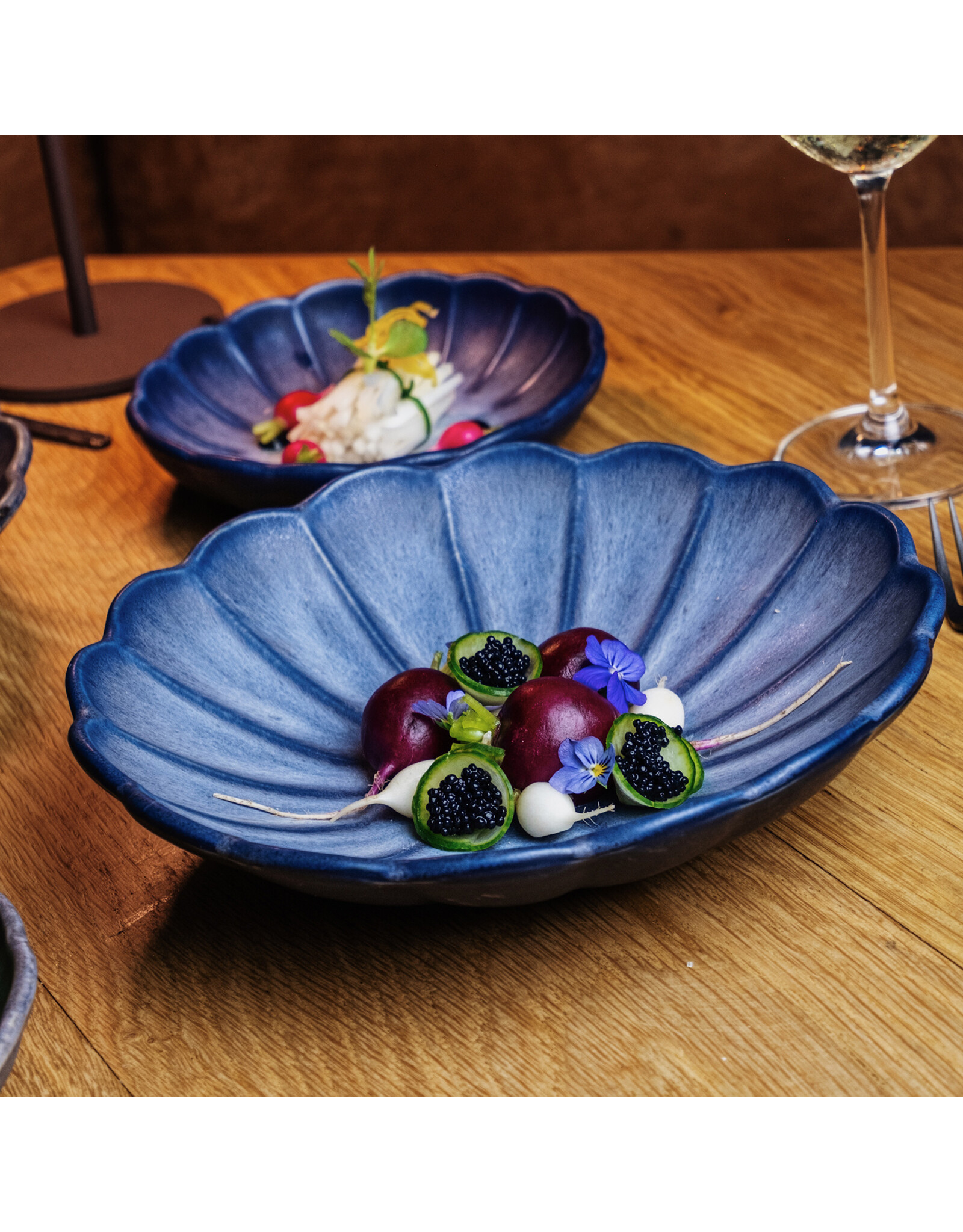 Stylepoint Flower bord grijs 16,5 cm, 320ml