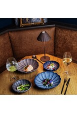 Stylepoint Flower Diep bord grijs 24 cm, 840ml