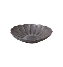 Stylepoint Flower Diep bord grijs 24 cm, 840ml