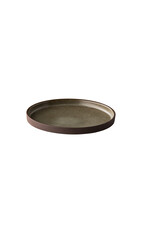 Stylepoint Forest round plate with natural tones, 20.5cm
