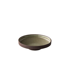 Stylepoint Forest round plate on a base with natural tones, 12.5cm