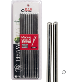 EDO Japan Chopsticks Inox, 5 pair, blister