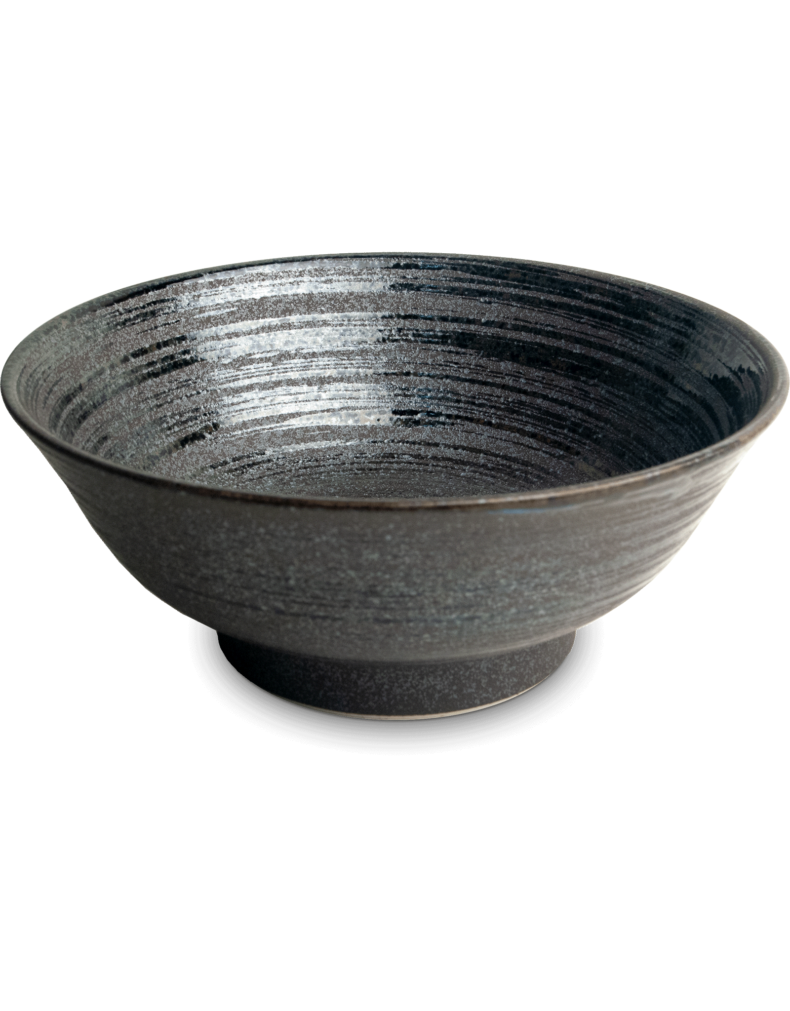 EDO Japan Ramen Bowl / Kom 22cm H9cm Uzu Black, Japan