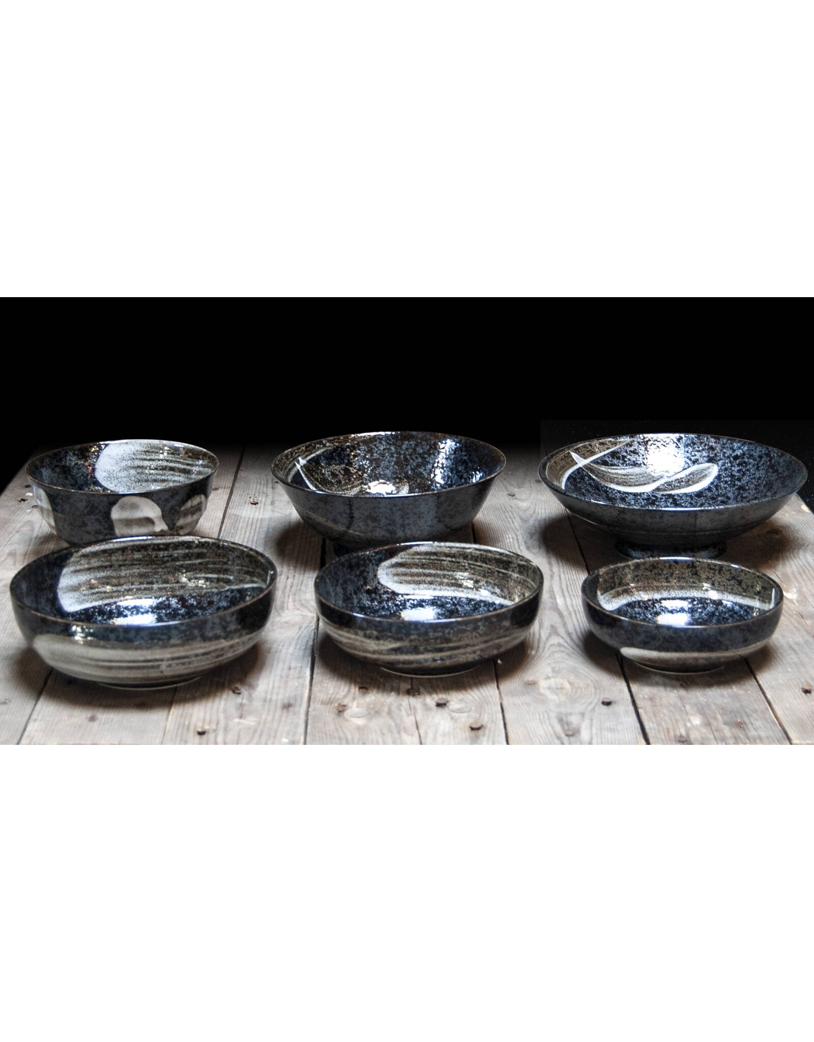 EDO Japan Bowl / Dish 24.5cm H8cm, porcelain,  Ansen, Japan