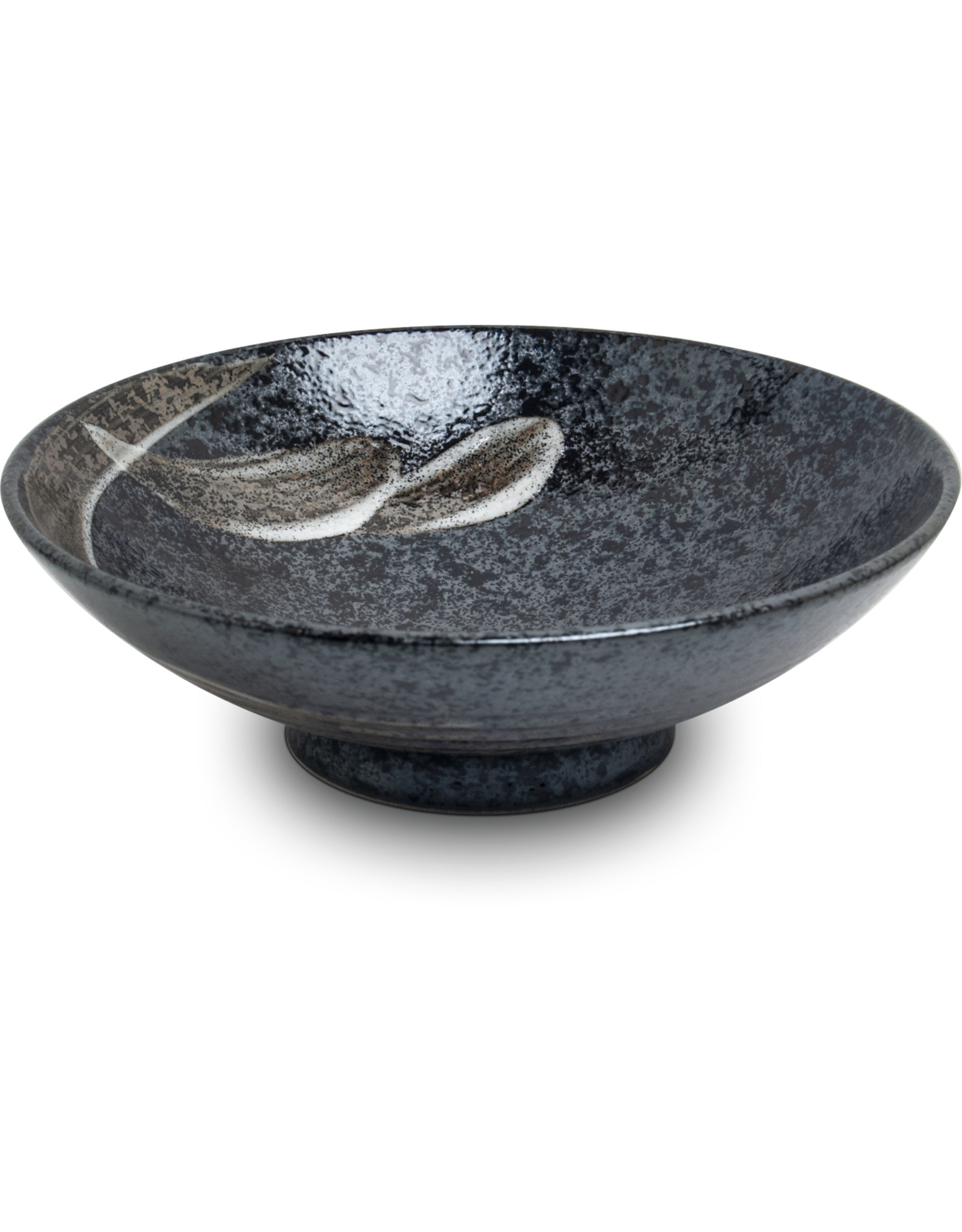 EDO Japan Bowl / Dish 24.5cm H8cm, porcelain,  Ansen, Japan