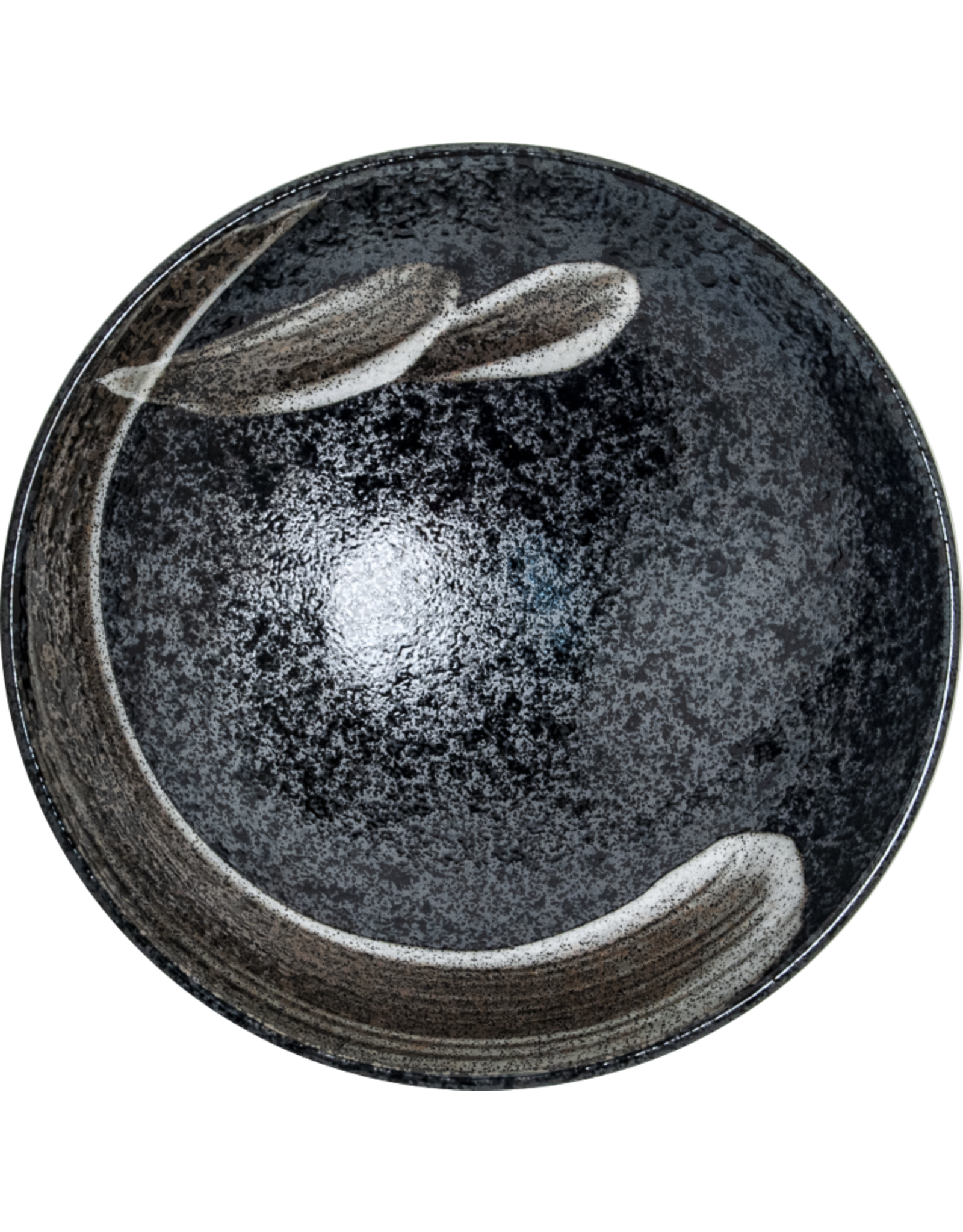 EDO Japan Bowl / Dish 24.5cm H8cm, porcelain,  Ansen, Japan