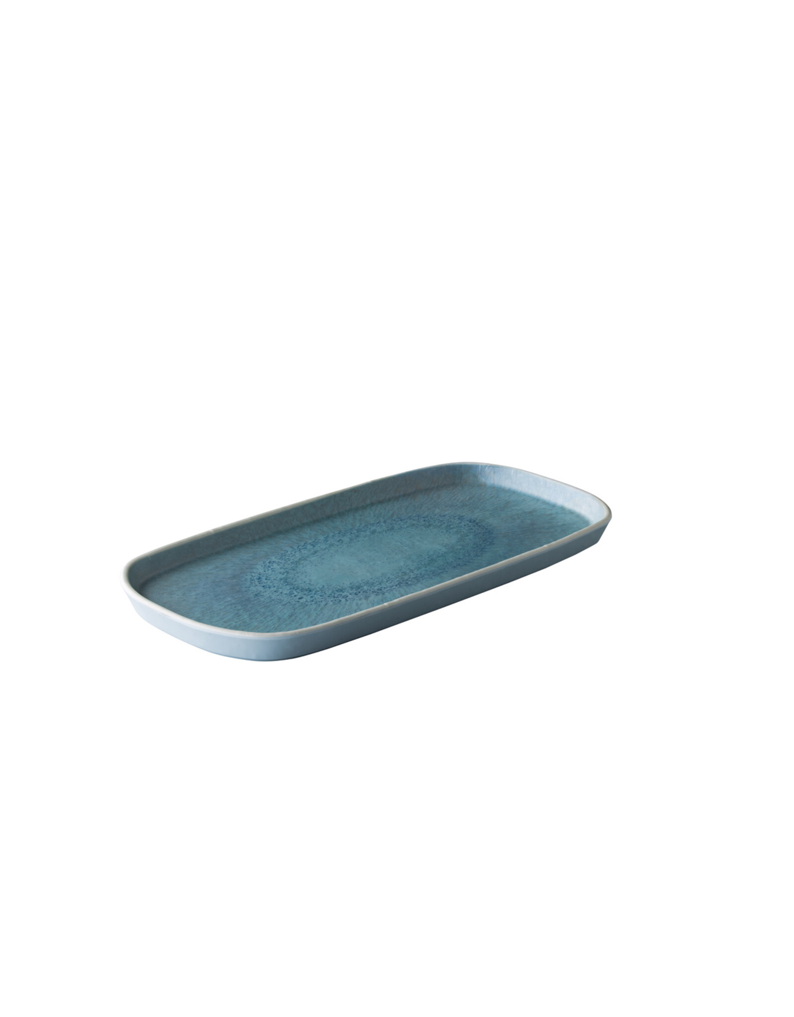 Stylepoint Ocean plate melamine rectangular light blue 36,9 x 18 cm