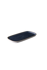 Stylepoint Ocean plate melamine rectangular dark blue 36,9 x 18 cm