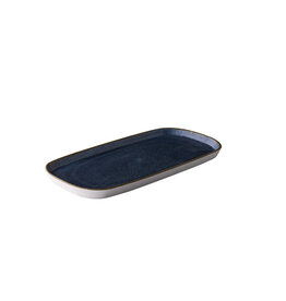 Stylepoint Ocean plate melamine rectangular dark blue 36,9 x 18 cm