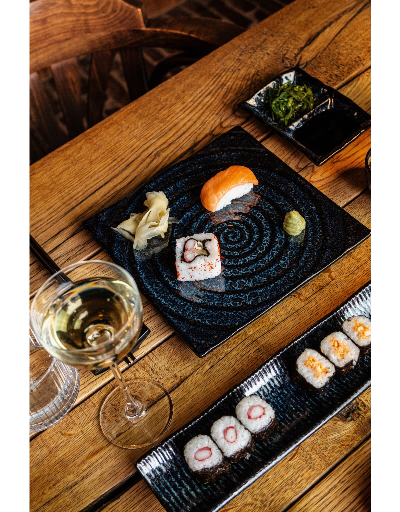 Stylepoint Sakura Blue bord vierkant 20,5 x 20,5 cm